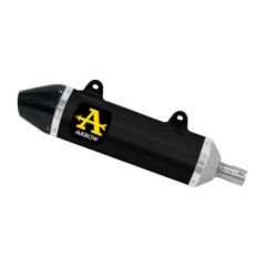 52013AKN - Exhaust Muffler Arrow Thunder Dark Aprilia RX / SX 125 (25-)