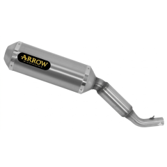 52501AO - Auspufftopf Arrow Street Thunder Aluminium Honda XR 125 L/R/SM (04-05)