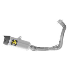 71095PK - Full Exhaust Arrow Racing Thunder Titanium Yamaha MT-07 (25-)