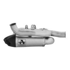 71163PK - Exhaust Muffler Arrow Works Titanium + Link Pipe Ducati Panigale V4