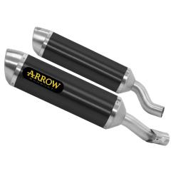71755AON - Silencieux Echappement Arrow Thunder Kawasaki Z 1000 (10-13)