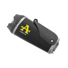 71979PKNT - Exhaust Muffler Arrow Works Nichrom Dark Suzuki GSX-8S (23-24)