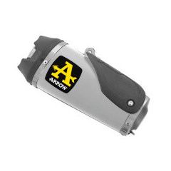 71979PKT - Exhaust Muffler Arrow Works Titanium Suzuki GSX-8S (23-24)
