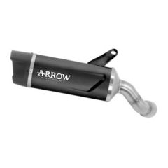 71987AKN - Exhaust Muffler Arrow Indy Race Evo Dark Kawasaki NINJA 1100 SX (25-)