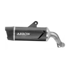 71993AKN - Terminale Scarico Arrow Indy Race Evo Dark Kawasaki VERSYS 1100 (25-)