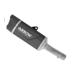 71994AKNT - Exhaust Muffler Arrow Indy Race EVO Dark Yamaha MT-07 (25-)