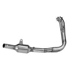 72214PD - Collettori Scarico Arrow Racing Inox CF Moto 700MT Adventure (25-26)