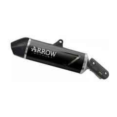 72646AKN - Exhaust Muffler Arrow Indy Race Evo Dark Aprilia TUAREG 660 (25-)