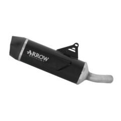72664AKN - Exhaust Muffler Arrow Indy Race EVO Dark Moto Morini X-CAPE 700 (25-)