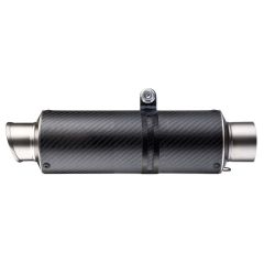 9736MU - Exhaust muffler LeoVince GP CORSA MATTE Carbon Ø 54