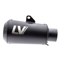 9746FBU - Exhaust muffler LeoVince LV-10 FULL BLACK Stainless steel Ø 54