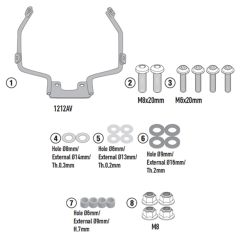 A1212AK - Angriffsausrüstung für Kappa 1212AK HONDA GB 350 S (25)