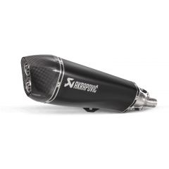 S-PI5SO1-HRAASSBL - Exhaust Muffler Akrapovic Black Piaggio MP3 500 (17-18)