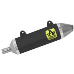 52509AON - Exhaust Muffler Arrow Thunder Aluminum Dark UM DSR EX 125 (18-19)