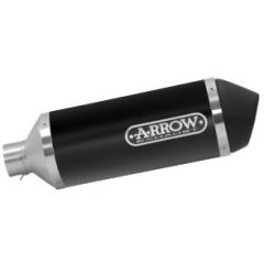 53520ANN - Auspufftopf Arrow Urban Aluminium Dark Vespa Primavera 125 i-get 3V