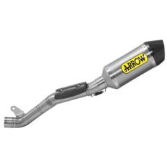 71155HK - Exhaust Muffler Arrow Race-Tech + Raccordo Tit Kawasaki ZX-10R 2016