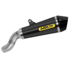 71856XKN - Exhaust Muffler Arrow X-Kone Nichrom Dark Kawasaki Z 900 (17)