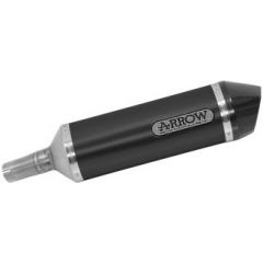 71874AKN - Exhaust Muffler Arrow Race-Tech Aluminum Dark Kawasaki Ninja 400 (18)