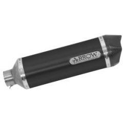 71878AKN - Auspufftopf Arrow Race-Tech Aluminium Dark Benelli TRK 502 (17-18)