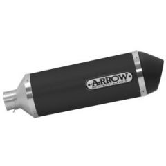 73512ANN - Exhaust Muffler Arrow Urban Aluminum Dark Piaggio MP3 500 LT (17)