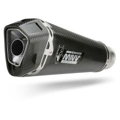 B.031.LDRC - Exhaust Muffler MIVV DELTA RACE Euro4 Carbon BMW S 1000 RR (17-18)