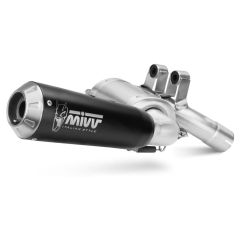 B.038.LC4B - Terminale Scarico MIVV X-M1 Euro5 Inox Nero BMW F 900 R (20-22)