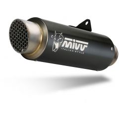 B.038.LXBP - Terminale Scarico MIVV SPORT GPpro Inox Nero BMW F 900 R (20-)