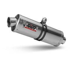 CF.002.LX2 - Exhaust Muffler MIVV OVAL Stainless Steel CF MOTO 650MT (21-23)
