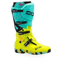 Motorcycle Boots Off-Road Man Sidi CROSSAIR X Mint Fluo Yellow