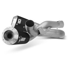 D.047.SC4B - Exhaust Mufflers MIVV X-M1 Black SS DUCATI STREETFIGHTER V4 (20-22)