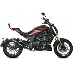 E.005.C1 - Exhaust Mid Pipe no-kat MIVV Stainless Steel BENELLI 502C (19-)