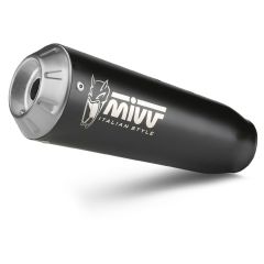 E.011.LC4B - Exhaust Muffler MIVV X-M1 Black BENELLI LEONCINO 800 TRAIL (22-23)