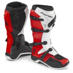 Motorcycle Boots Forma Traction Red/White/Black