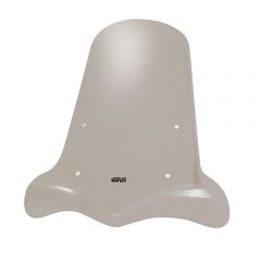 128A - Givi screen transparent 74x67cm Aprilia Sportcity 125-200-250