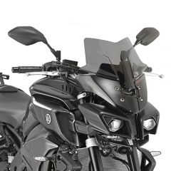 D2129B - Givi Cupolino basso e sportivo fumé 36x36 cm Yamaha MT-10 (16)