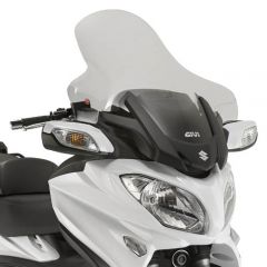 D3104ST - Givi Parabrezza trasparente 76x75 cm Suzuki Burgman 650 (13 > 16)