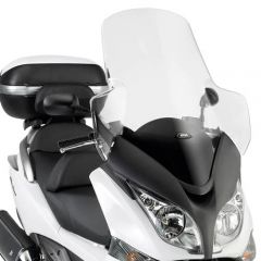 D318ST - Givi Windschild transparent 89x67 cm Honda SW-T 400 - 600 (09 > 16)