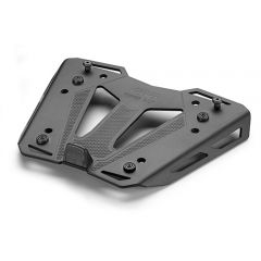 M8B - Givi Platine MONOKEY TREKKER RACK BLACK LINE en aluminium anodisé noir 