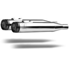 HD.005.LH1XA - Terminali Scarico Mivv HR-1 Lucido HARLEY DAVIDSON ROAD GLIDE