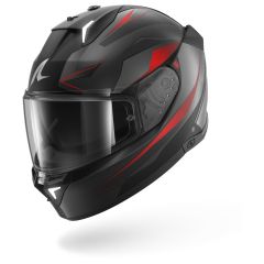Full Face Helmet Shark SKWAL i3 MEKARIUM Mat Black Anthracite Red