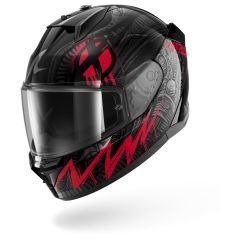Integralhelm Shark D-SKWAL 3 SHIEVER Black Anthracite Red