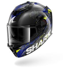 Casco Integral Shark SPARTAN GT PRO CARBON SPEED-VIB Carbon Anthracite Blue