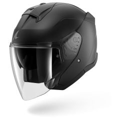 Jethelm Shark SKWAL JET Blank Matte Black Matte