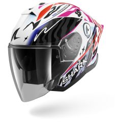 Jethelm Shark SKWAL JET CUP SPEED-FANCY Black White Orange