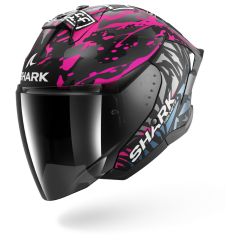 Jethelm Shark SKWAL JET CUP REPLICA REDDING Mat Black Violet Blue