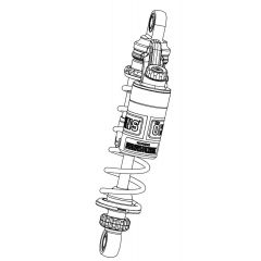 HO718 - Stoßdämpfer Ohlins STX 36 Twin S36PR1C1 298 Honda Rebel 500 (16-18)