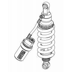 HO913 - Shock Absorber Ohlins STX 46 S46HR1C1 200 N/mm Honda CB/R 650 R (19-20)