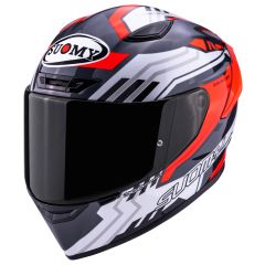 Full-Face Helmet Suomy TRACK-1 Framework White/Red
