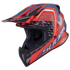 Off-Road Helmet Suomy X-WING Motley Red/Black