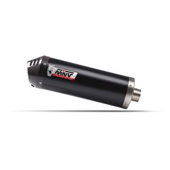 K.023.LVC - Silencieux Echappement MIVV OVAL Noir KAWASAKI ZZR 1400 (06-07)